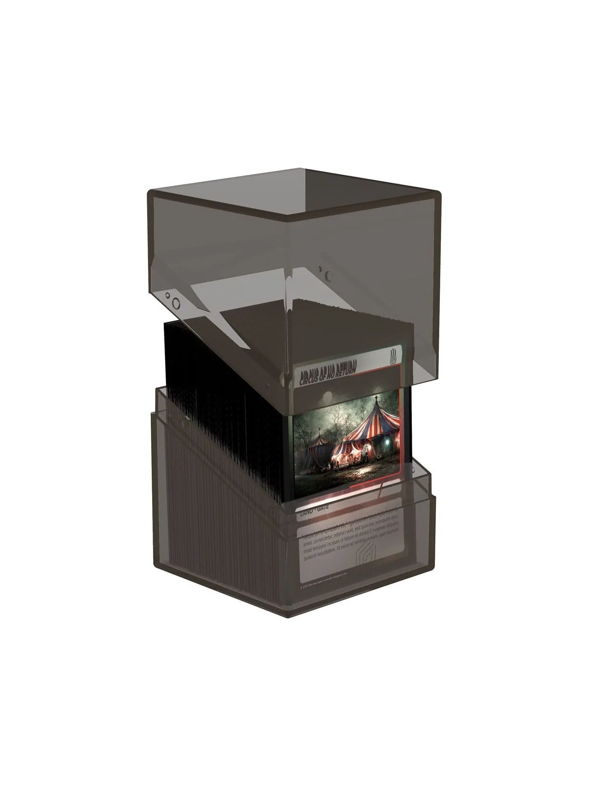 Ultimate Guard Boulder 100+ Clear - Onyx de Ultimate Guard en CAJAS | La Cueva Roja