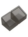 Ultimate Guard Boulder 100+ Clear - Onyx de Ultimate Guard en CAJAS | La Cueva Roja