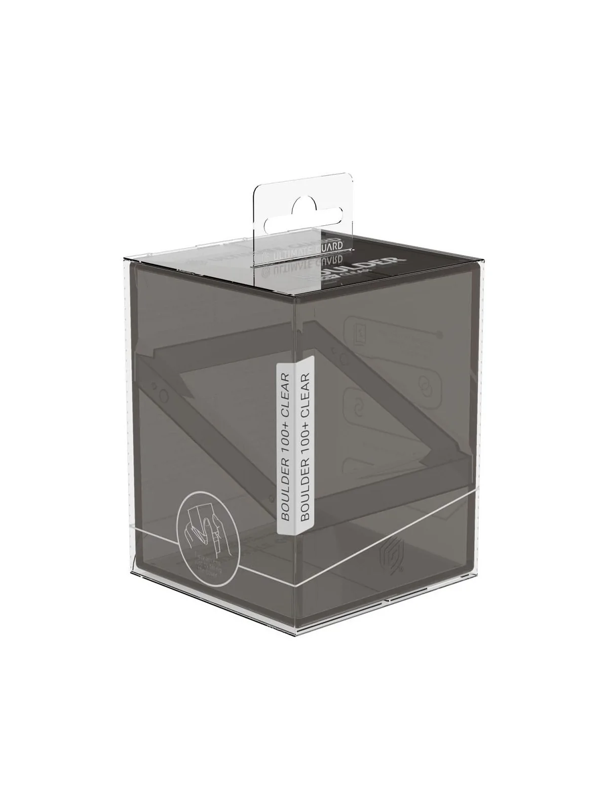 Ultimate Guard Boulder 100+ Clear - Onyx de Ultimate Guard en CAJAS | La Cueva Roja