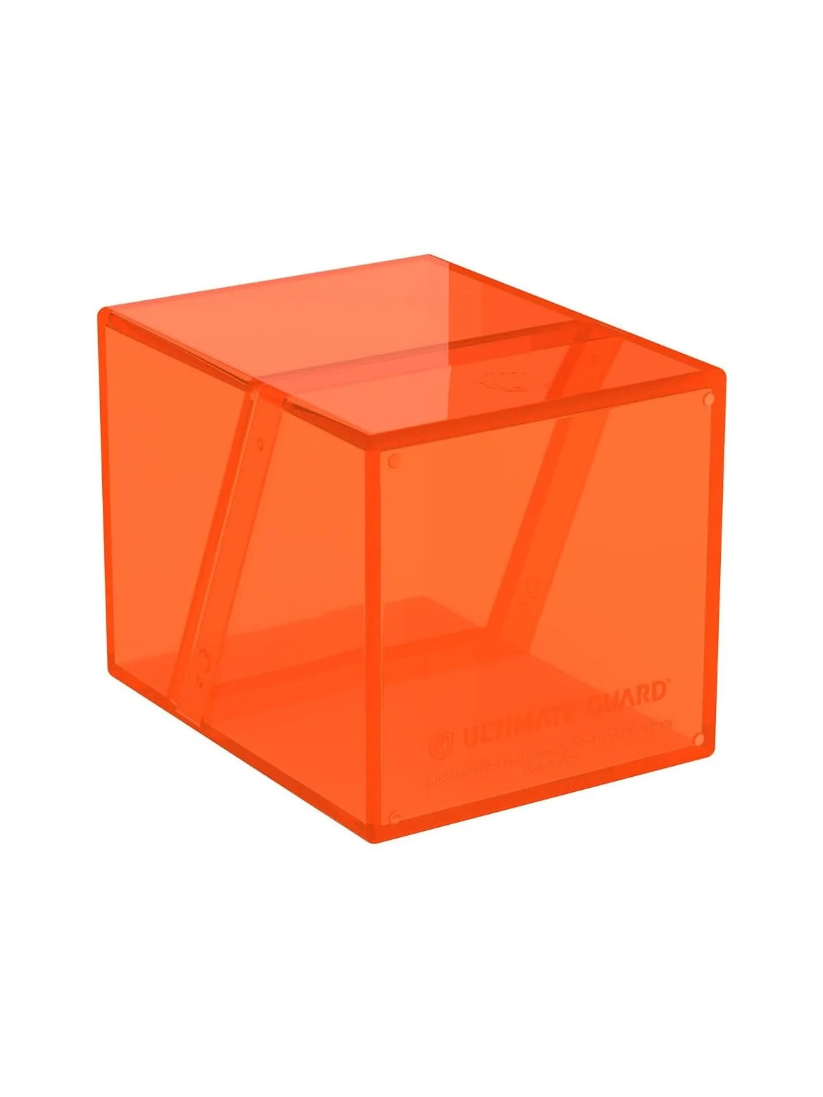 Ultimate Guard Boulder 100+ Clear - Poppy Topaz de Ultimate Guard en Cajas para Cartas | La Cueva Roja