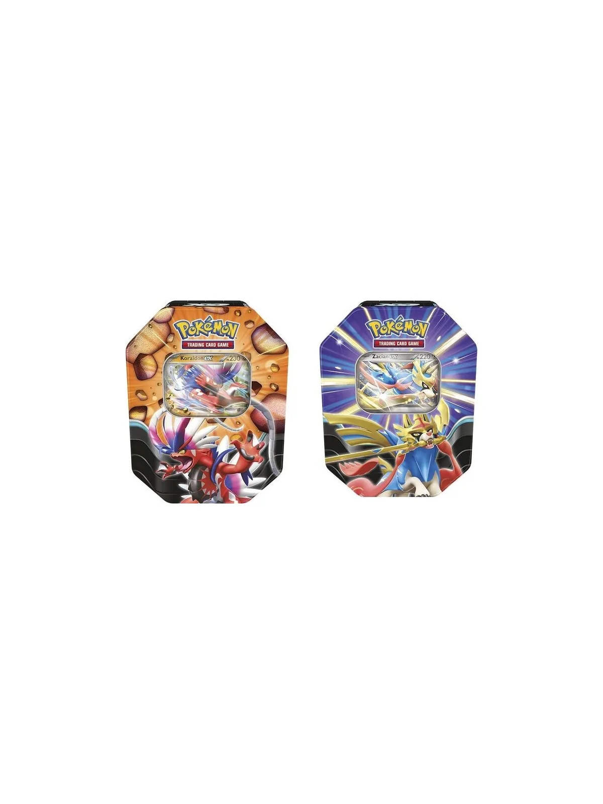 Pokemon TCG: Slashing Legends EX Tin (Koraidon) de Bandai en Pokemon TCG | La Cueva Roja