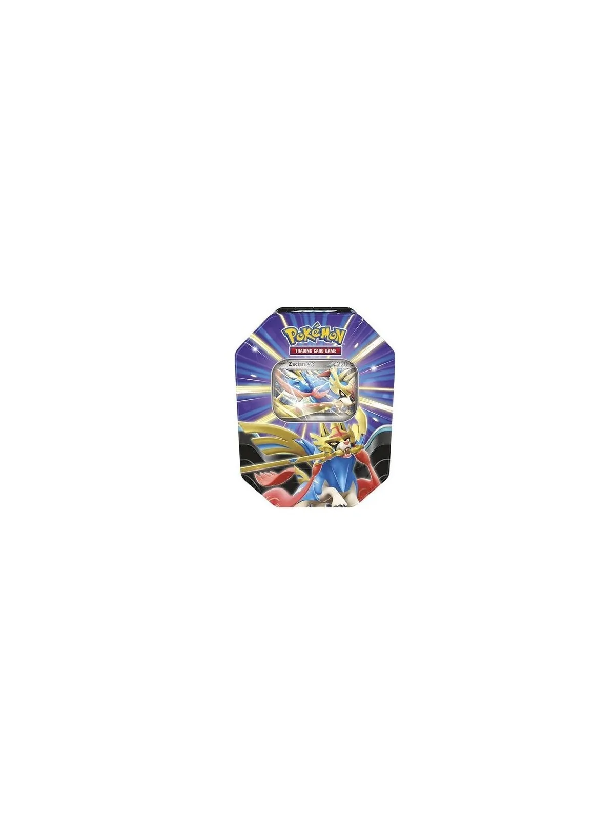 Pokemon TCG: Slashing Legends EX Tin (Zacian) de Bandai en Pokemon TCG | La Cueva Roja