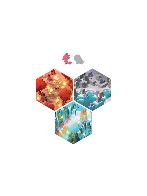 Criaturas de las Sombras: Roca Fundida de TeeTurtle en Juegos de Tablero | La Cueva Roja