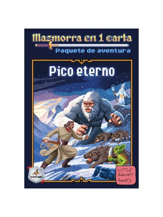 Mazmorra en una Carta: Pico Eterno de Maldito Games en Juegos de Cartas | La Cueva Roja