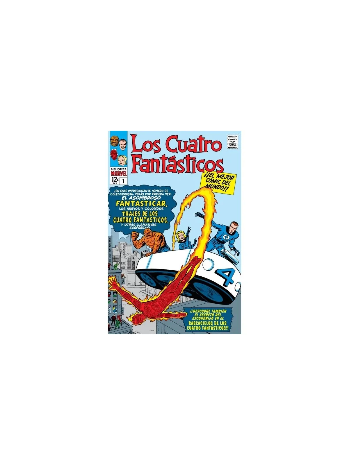 Biblioteca Marvel 1 Los Cuatro Fantásticos 1 de Panini Comics en Cómics Americano | La Cueva Roja