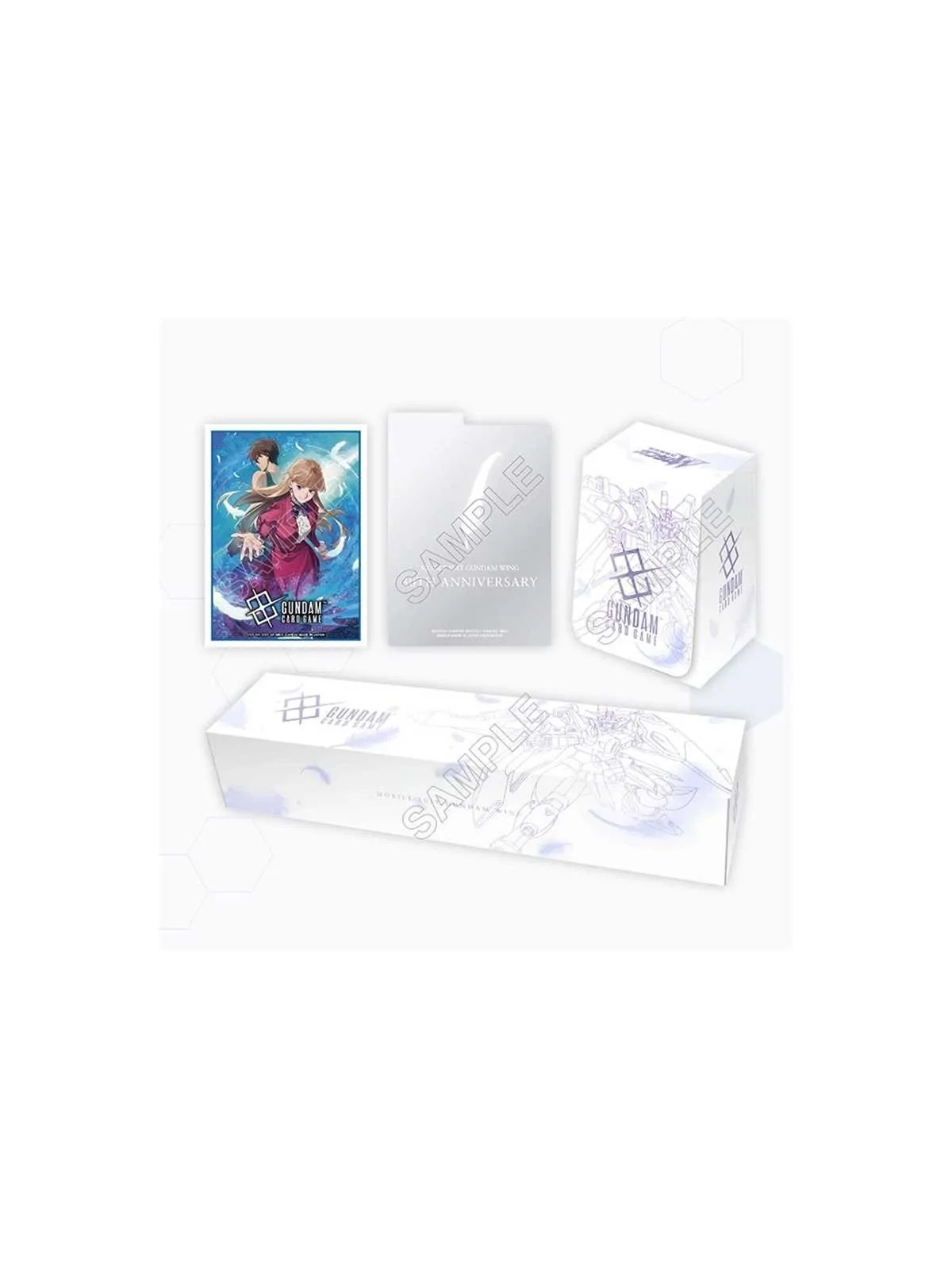 Gundam Card Game: Premium Accessory Set Mobile Suit Gundam Wing [PB01] (1) EN de Bandai en Gundam Card Game | La Cueva Roja