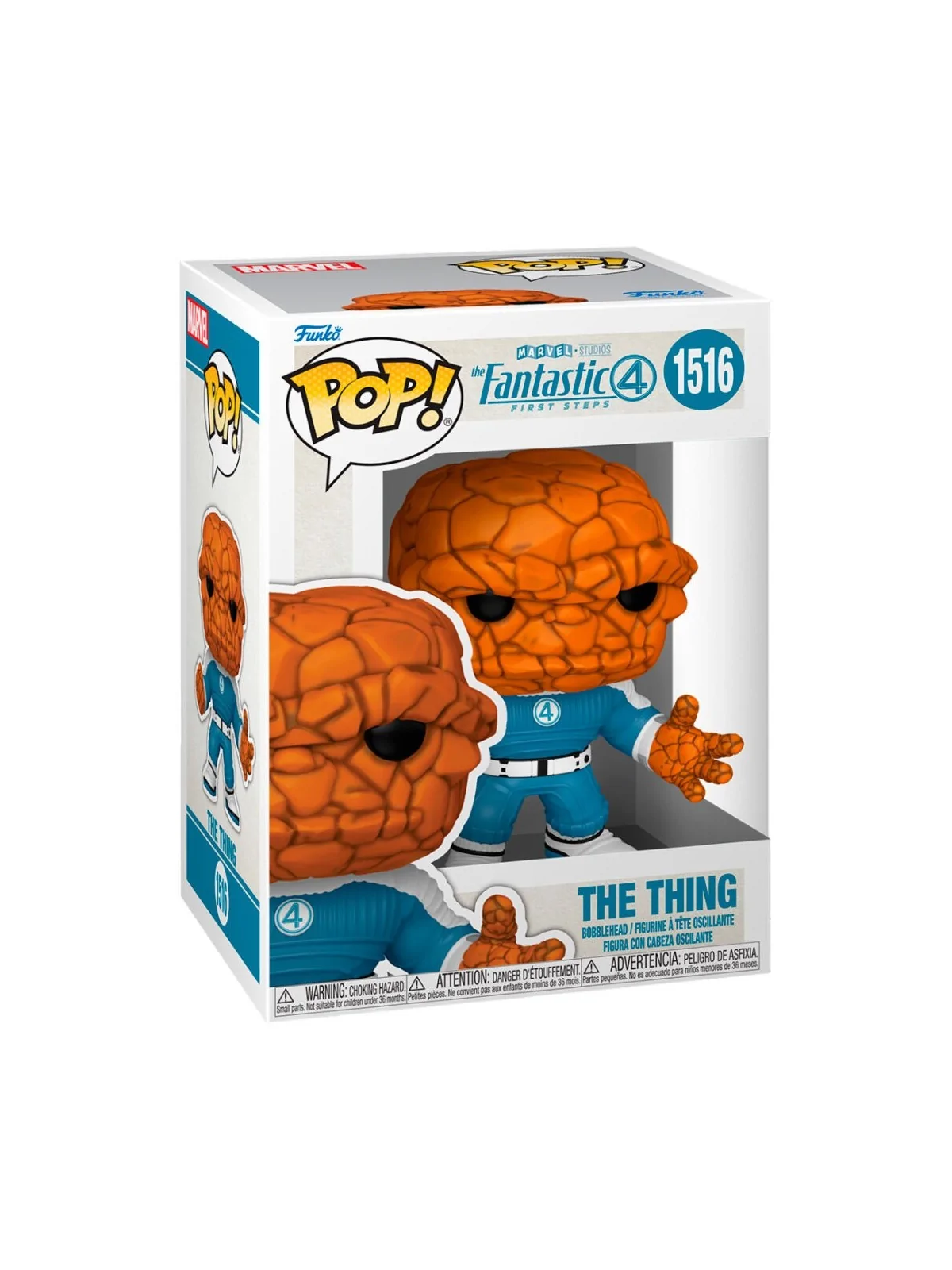 Funko POP! Marvel Los 4 Fantasticos: La Cosa (1516) de Funko en Funko Pop | La Cueva Roja