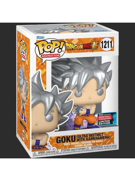 Funko POP! Dragon Ball Z: Goku Ultra Instinct with Kamehameha (1211) de Funko en Funko Pop | La Cueva Roja