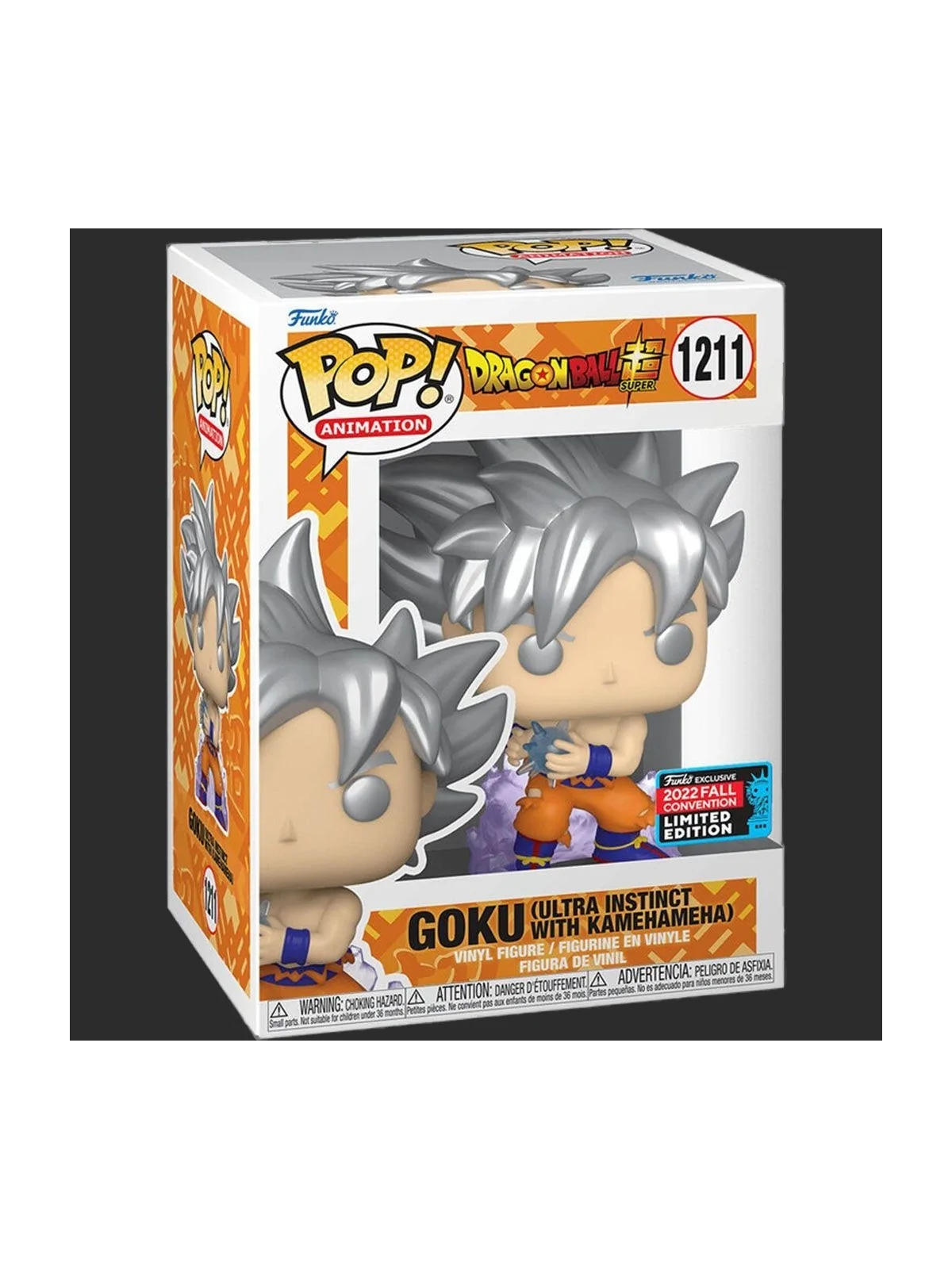 Funko POP! Dragon Ball Z: Goku Ultra Instinct with Kamehameha (1211) de Funko en Funko Pop | La Cueva Roja