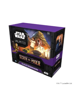Star Wars Unlimited: Secretos del Poder Caja de Presentación de Fantasy Flight Games en Star Wars: Unlimited | La Cueva Roja