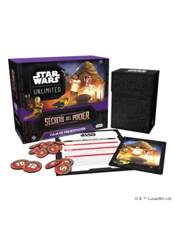 Star Wars Unlimited: Secretos del Poder Caja de Presentación de Fantasy Flight Games en Star Wars: Unlimited | La Cueva Roja