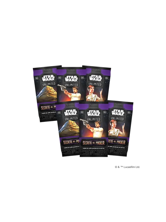 Star Wars Unlimited: Secretos del Poder Caja de Presentación de Fantasy Flight Games en Star Wars: Unlimited | La Cueva Roja