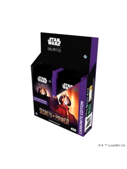 Star Wars Unlimited: Secrets of Power Carbonite Boosters (12) de Fantasy Flight Games en Star Wars: Unlimited | La Cueva Roja