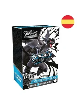 Pokemon TCG: Fulgor Negro – Booster Bundle (ESP) de Bandai en Pokemon TCG | La Cueva Roja