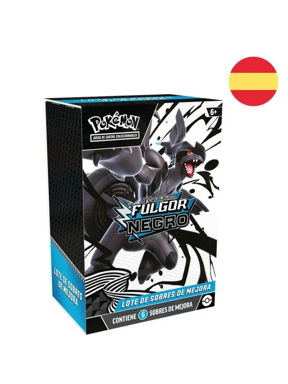 Pokemon TCG: Fulgor Negro – Booster Bundle (ESP) de Bandai en Pokemon TCG | La Cueva Roja