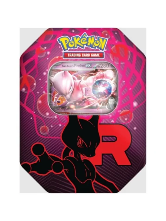 Pokemon TCG: Latas del Team Rocket Mewtwo EX (ESP) de Bandai en Pokemon TCG | La Cueva Roja