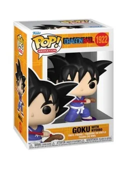 Funko POP! Dragon Ball: Goku with Nyoibo (1922) de Funko en Funko Pop | La Cueva Roja