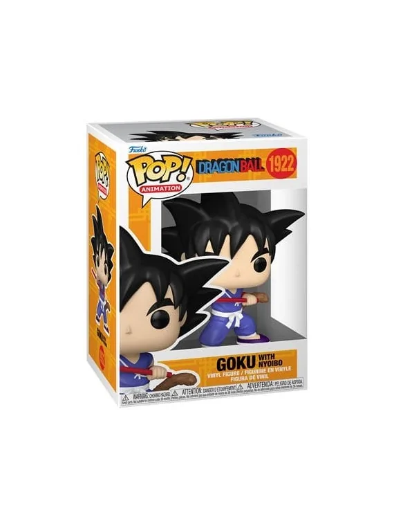 Funko POP! Dragon Ball: Goku with Nyoibo (1922) de Funko en Funko Pop | La Cueva Roja