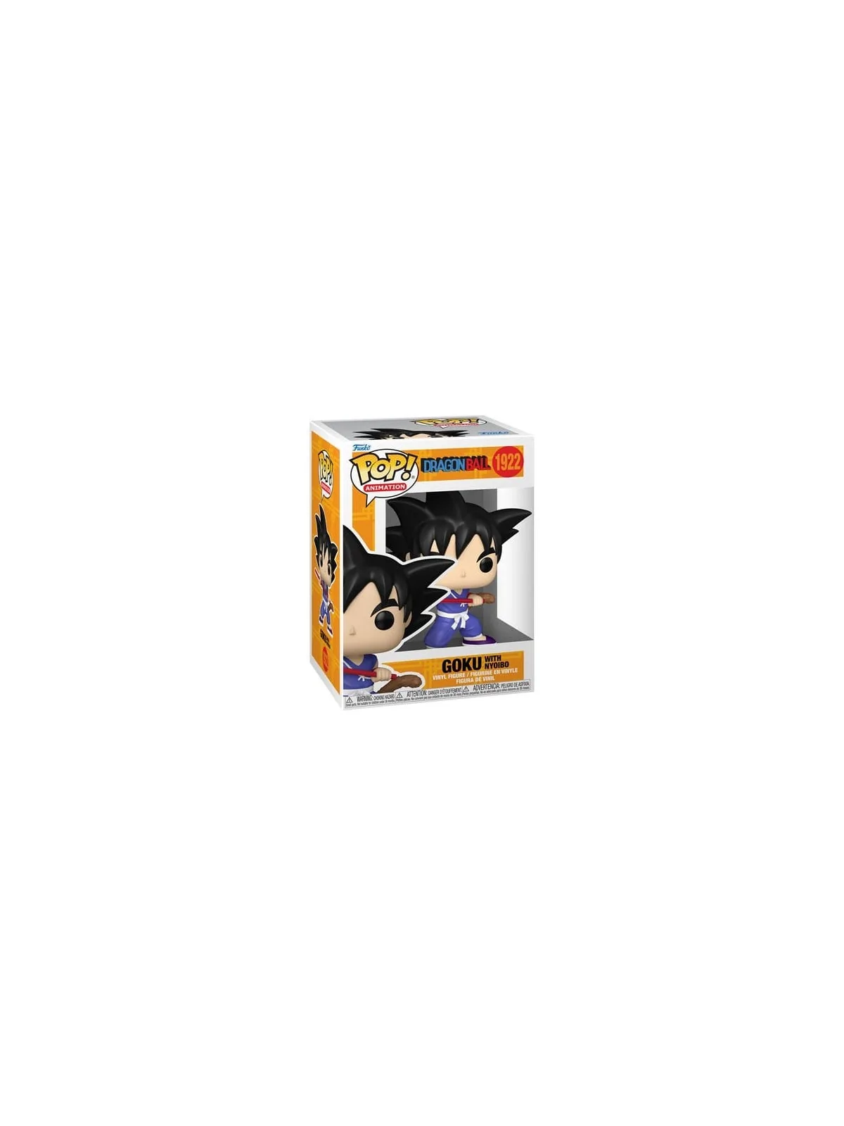 Funko POP! Dragon Ball: Goku with Nyoibo (1922) de Funko en Funko Pop | La Cueva Roja
