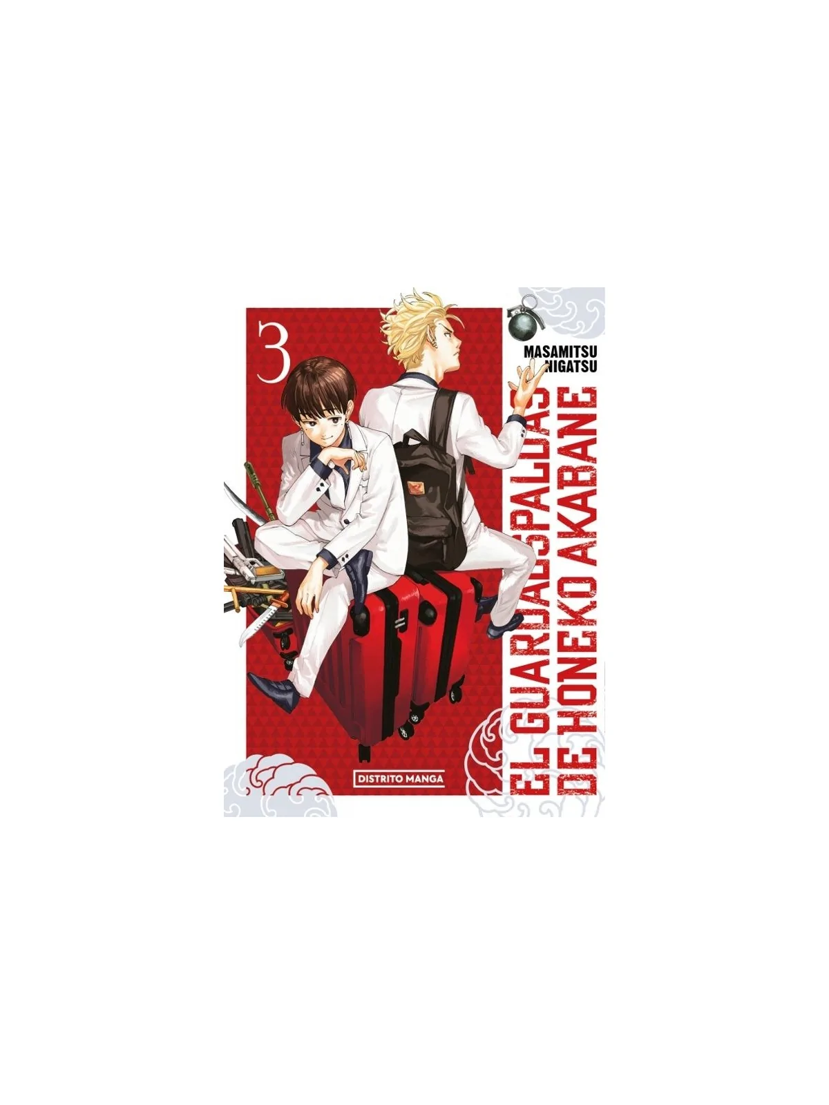 El Guardaespaldas de Honeko Akabane 03 de Distrito Manga en Mangas | La Cueva Roja