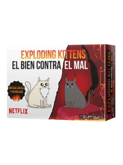 Exploding Kittens El Bien Contra el Mal de Exploding Kittens en Juegos de Cartas | La Cueva Roja