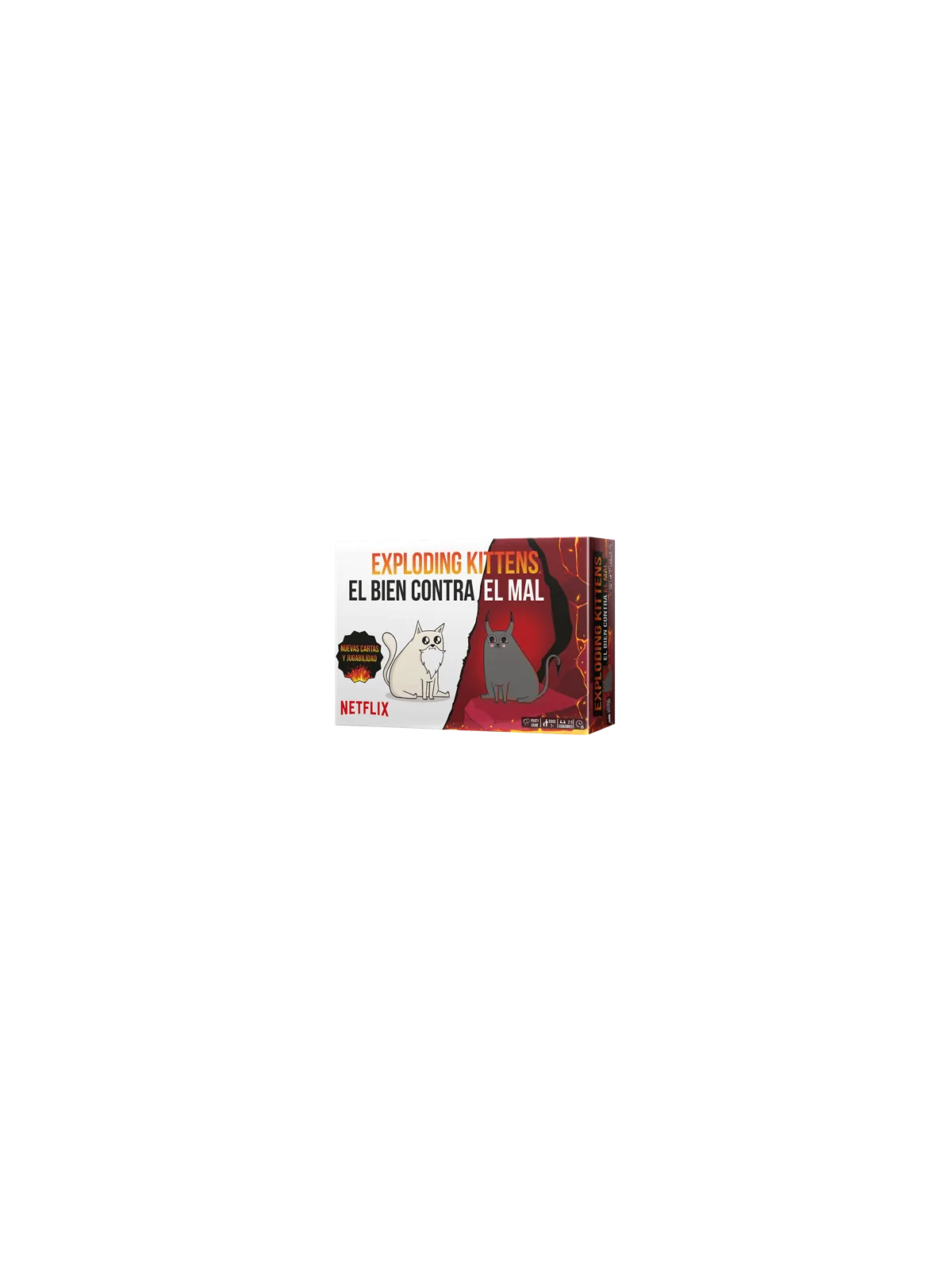 Exploding Kittens El Bien Contra el Mal de Exploding Kittens en Juegos de Cartas | La Cueva Roja