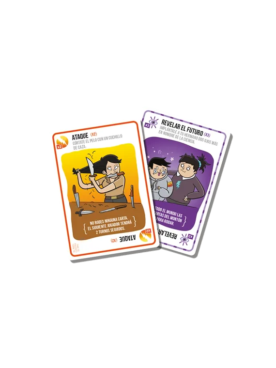 Exploding Kittens El Bien Contra el Mal de Exploding Kittens en Juegos de Cartas | La Cueva Roja