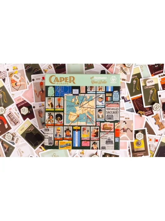 Caper Europe de Tranjis Games en Juegos de Tablero | La Cueva Roja