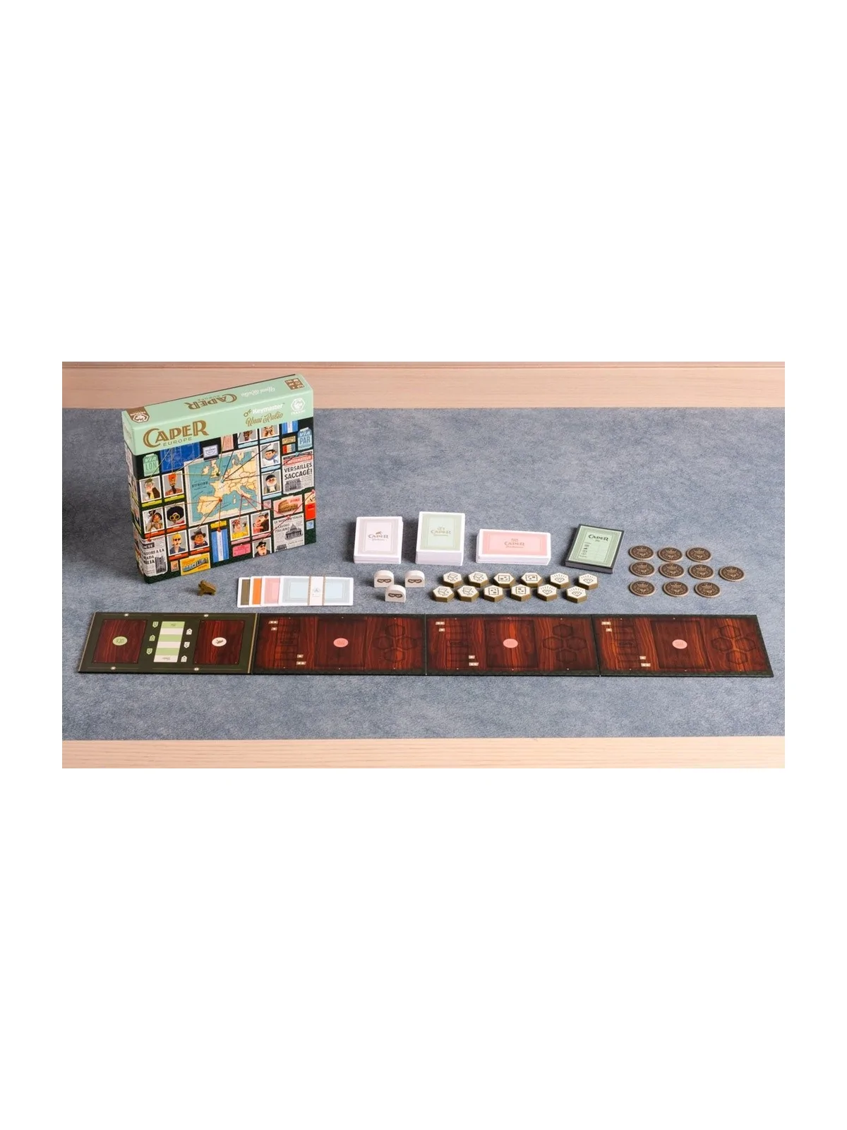 Caper Europe de Tranjis Games en Juegos de Tablero | La Cueva Roja