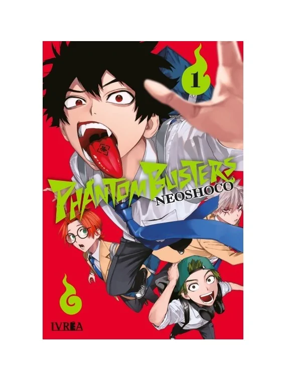 Phantom Busters 01 de Ivrea en Mangas | La Cueva Roja