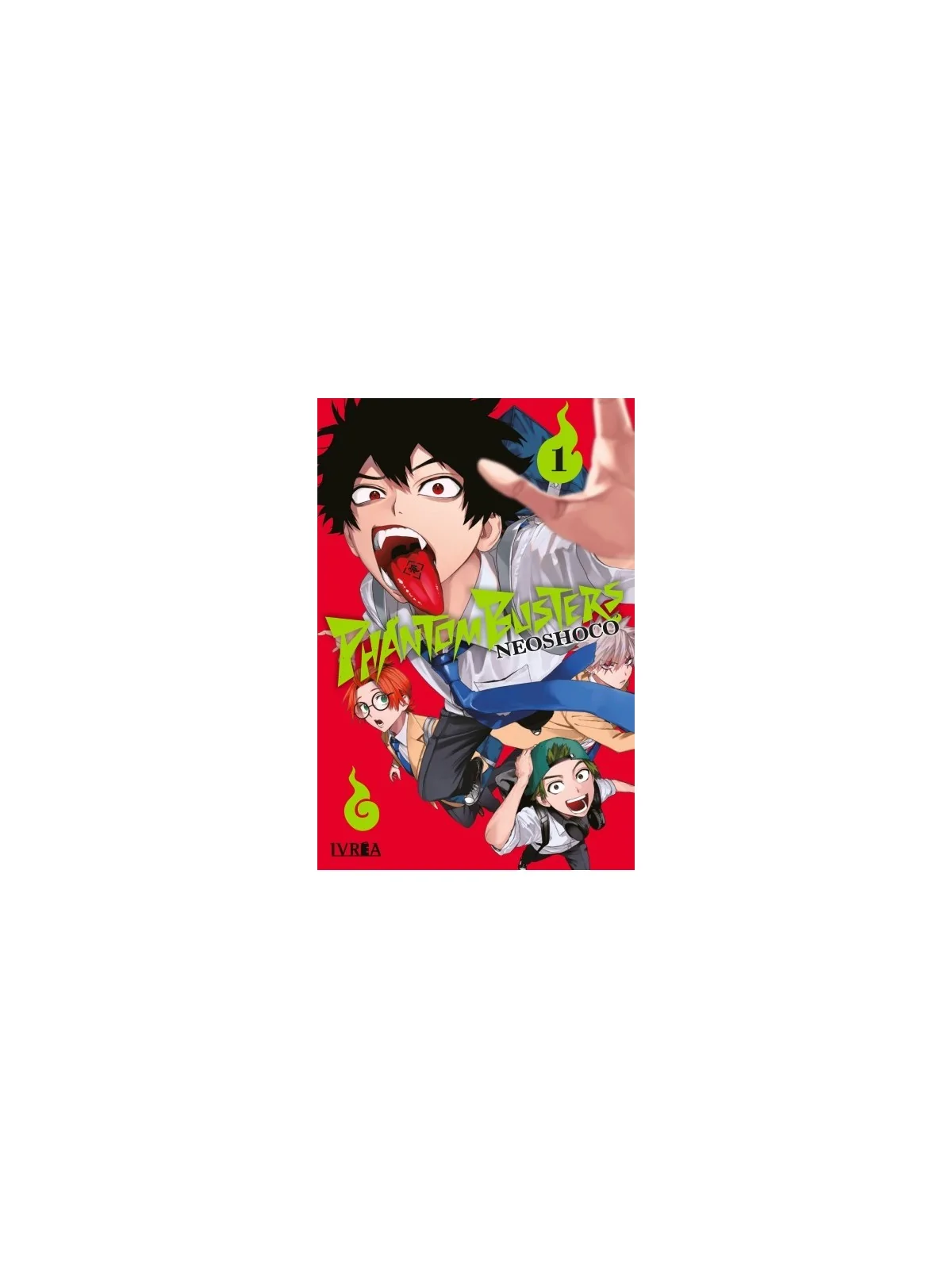 Phantom Busters 01 de Ivrea en Mangas | La Cueva Roja
