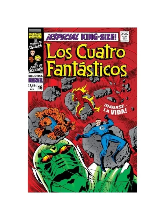 Biblioteca Marvel 99: Los Cuatro Fantásticos 16 de Panini Comics en Cómics Americano | La Cueva Roja