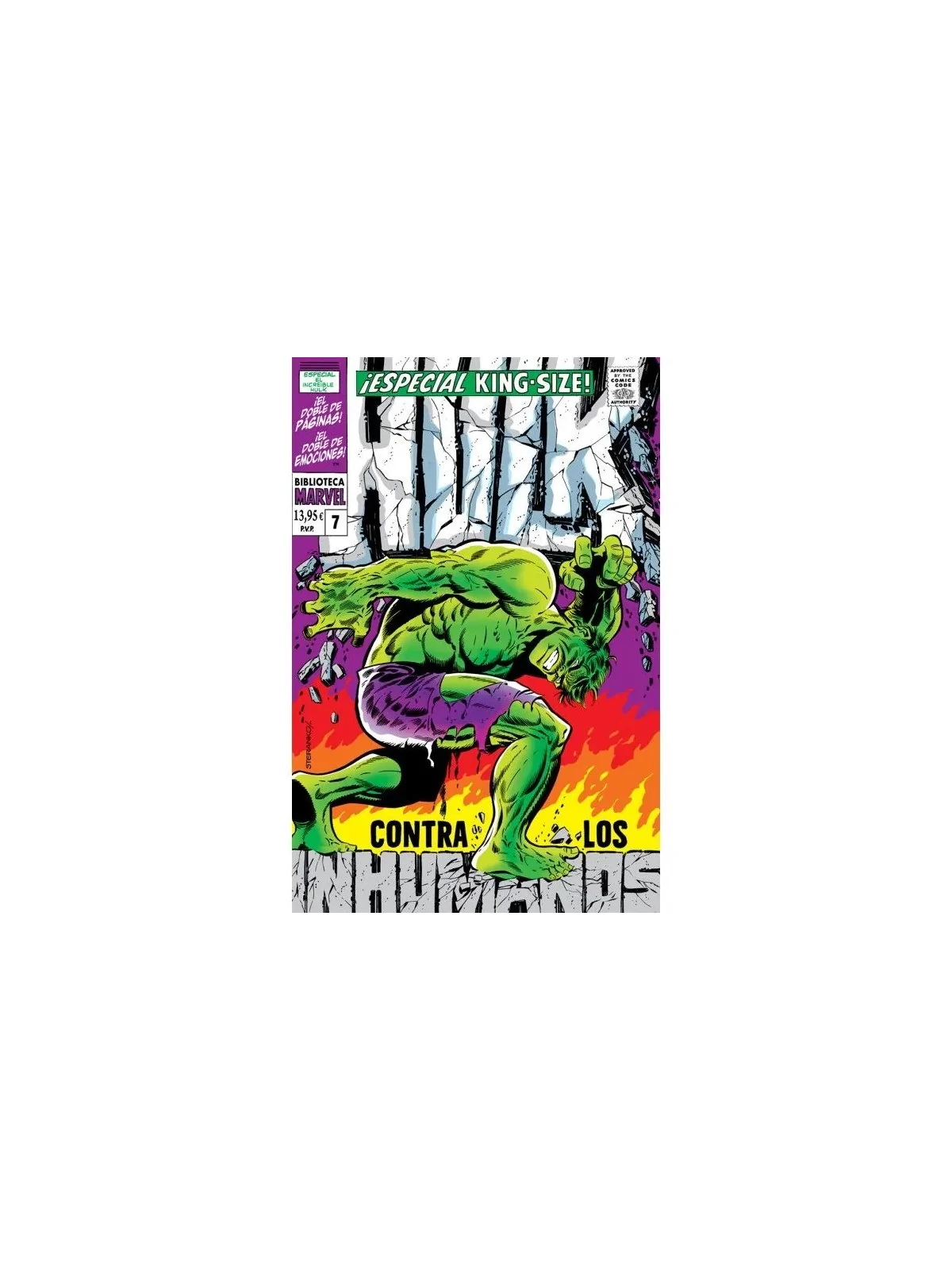 Biblioteca Marvel 100: El Increíble Hulk 7 de Panini Comics en Cómics Americano | La Cueva Roja
