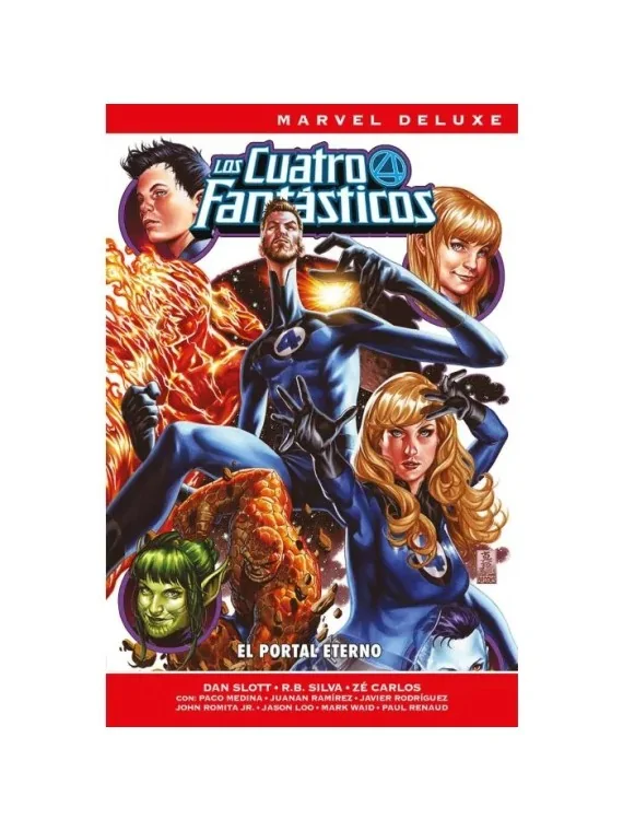 Marvel Deluxe: Los 4 Fantásticos de Dan Slott 3 de Panini Comics en Cómics Americano | La Cueva Roja