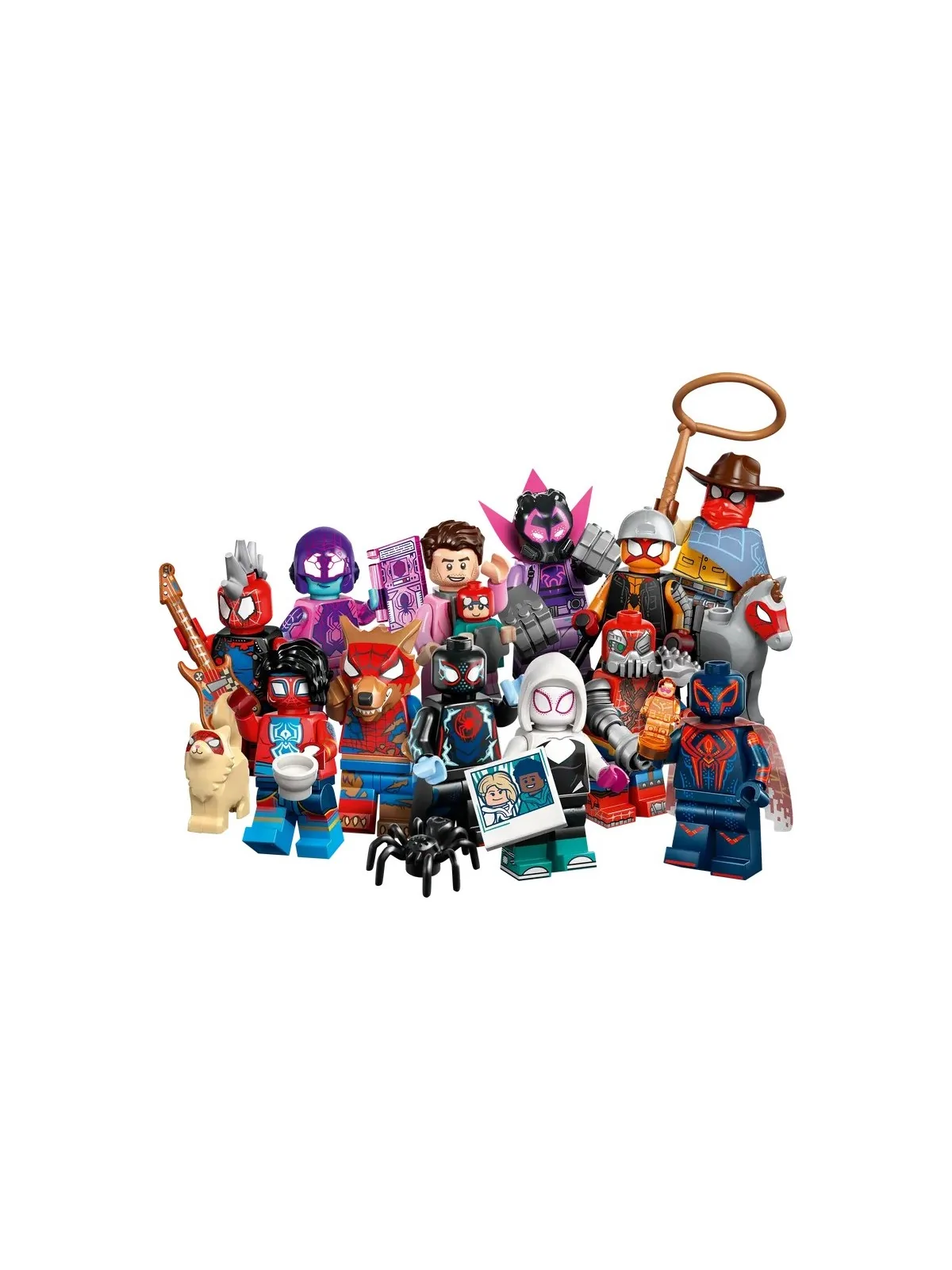 Minifiguras Lego: Spider-Man - Cruzando el Multiverso de LEGO en LEGO | La Cueva Roja