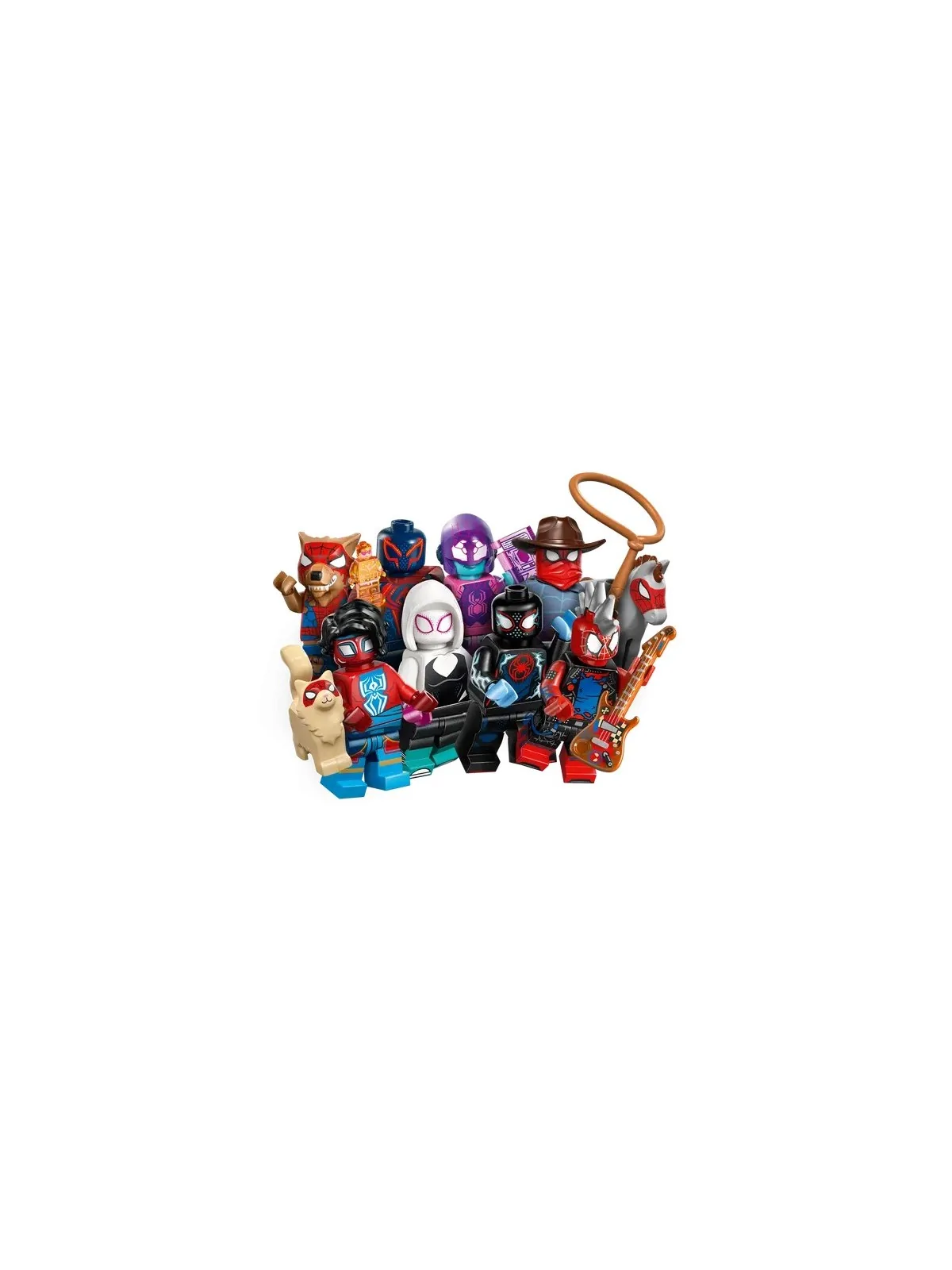 Minifiguras Lego: Spider-Man - Cruzando el Multiverso de LEGO en LEGO | La Cueva Roja
