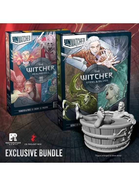 Pack Unmatched The Witcher de Restoration Games en Juegos de Tablero | La Cueva Roja