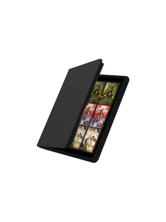 Ultimate Guard Zipfolio 480: 24 Pocket XenoSkin (Quadrow) - Negro de Ultimate Guard en Otros | La Cueva Roja