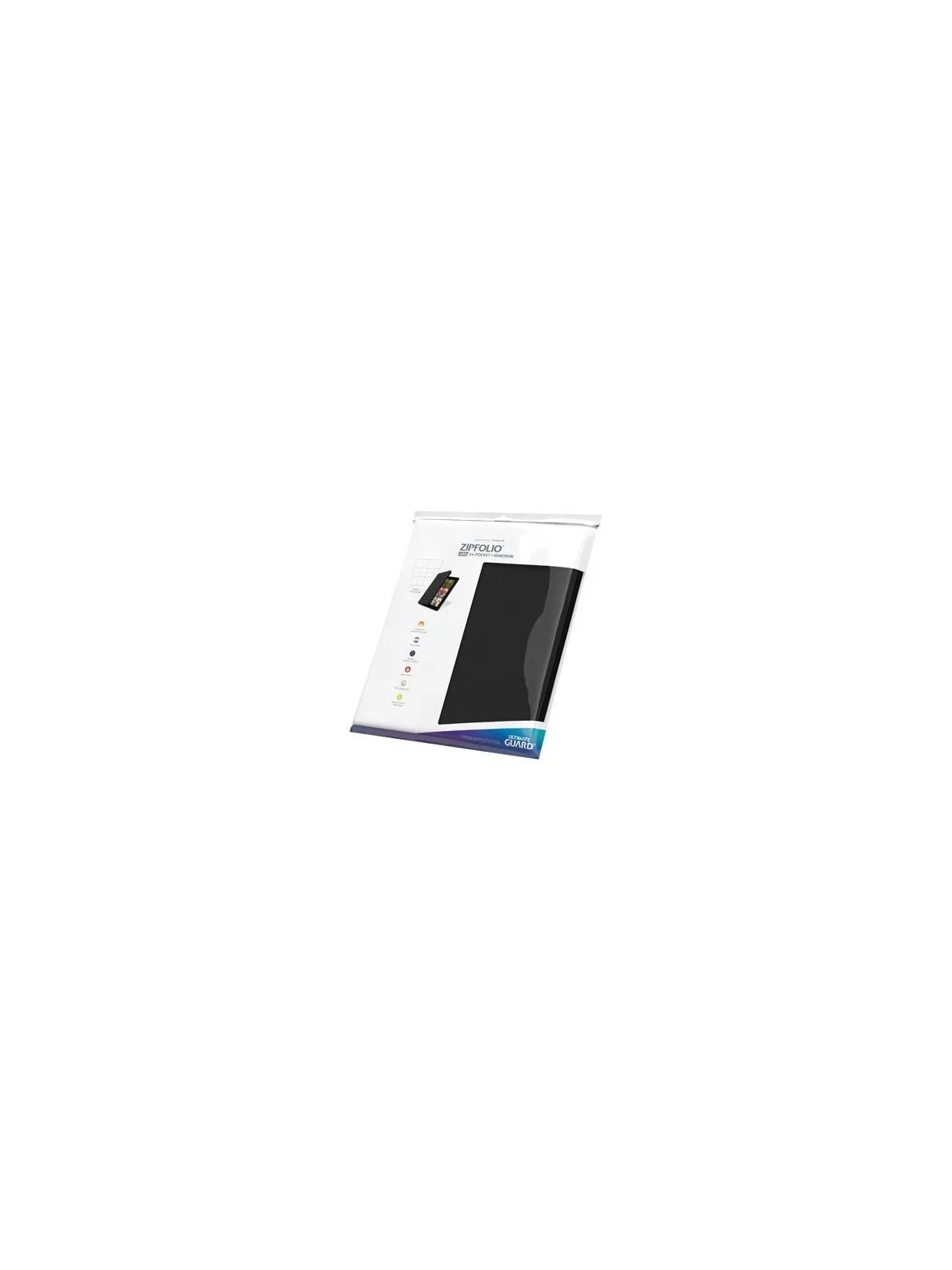 Ultimate Guard Zipfolio 480: 24 Pocket XenoSkin (Quadrow) - Negro de Ultimate Guard en Otros | La Cueva Roja
