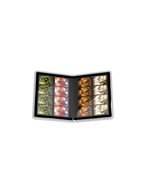 Ultimate Guard Zipfolio 320: 16 Pocket XenoSkin Blanco de Ultimate Guard en Otros | La Cueva Roja
