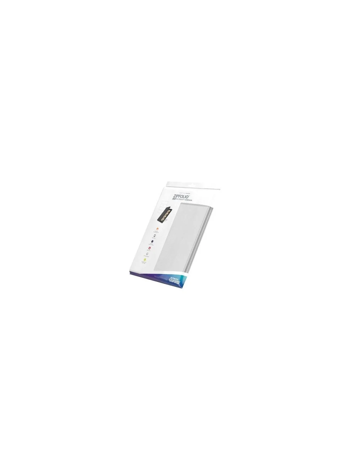 Ultimate Guard Zipfolio 320: 16 Pocket XenoSkin Blanco de Ultimate Guard en Otros | La Cueva Roja