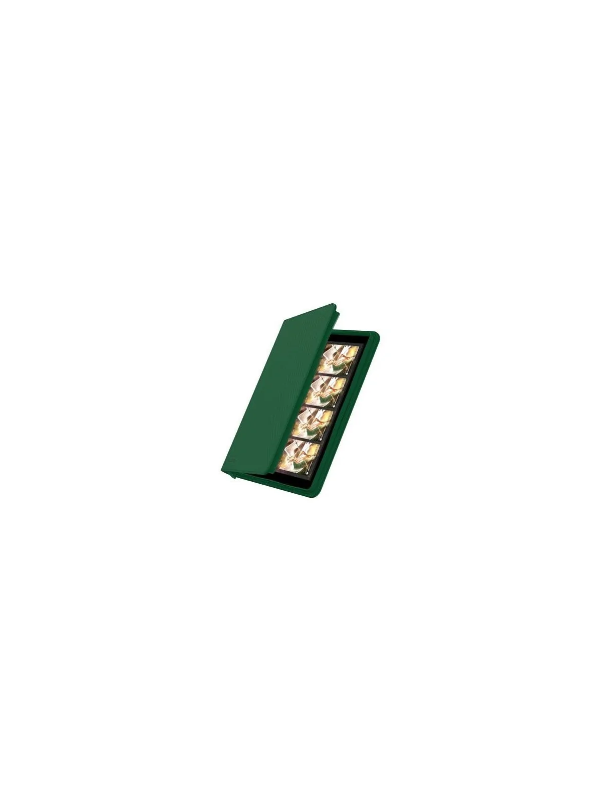 Ultimate Guard Zipfolio 320: 16 Pocket XenoSkin Verde de Ultimate Guard en Otros | La Cueva Roja