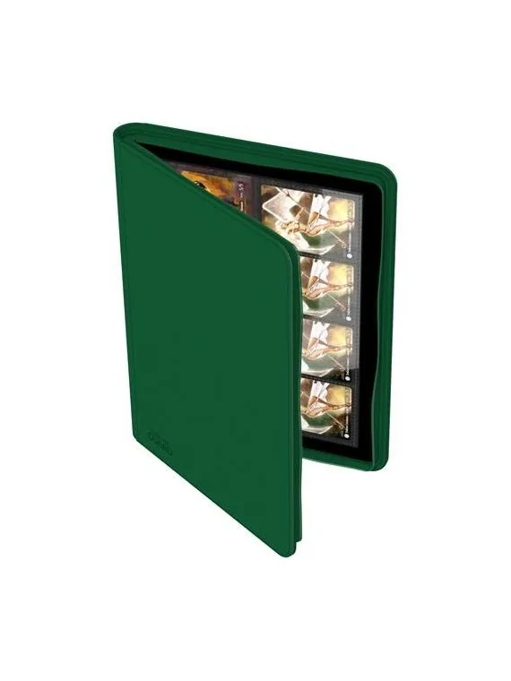 Ultimate Guard Zipfolio 320: 16 Pocket XenoSkin Verde de Ultimate Guard en Otros | La Cueva Roja