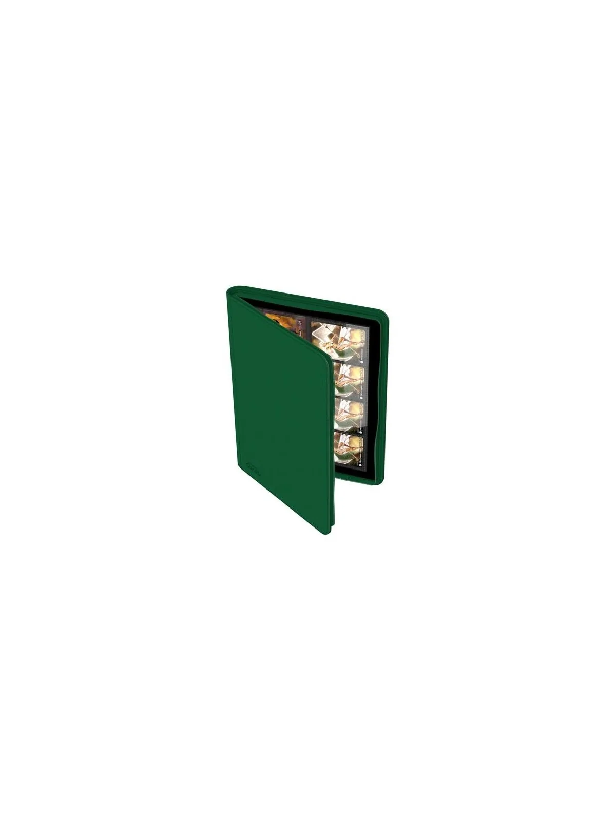 Ultimate Guard Zipfolio 320: 16 Pocket XenoSkin Verde de Ultimate Guard en Otros | La Cueva Roja