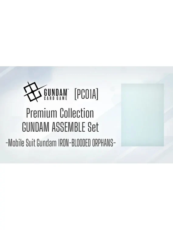 Gundam Card Game: PC01A Premium Collection Assemble Set Iron-Blooded Orphans (1) EN de Bandai en Gundam Card Game | La Cueva Roj