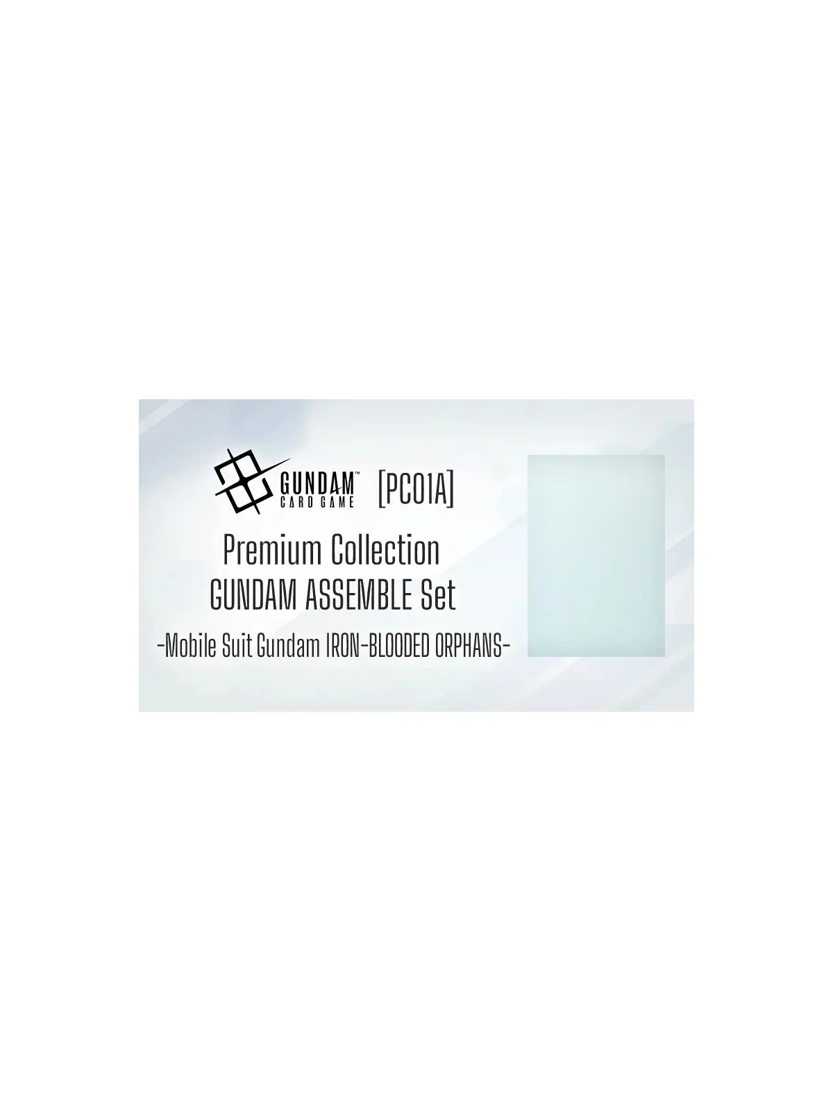 Gundam Card Game: PC01A Premium Collection Assemble Set Iron-Blooded Orphans (1) EN de Bandai en Gundam Card Game | La Cueva Roj