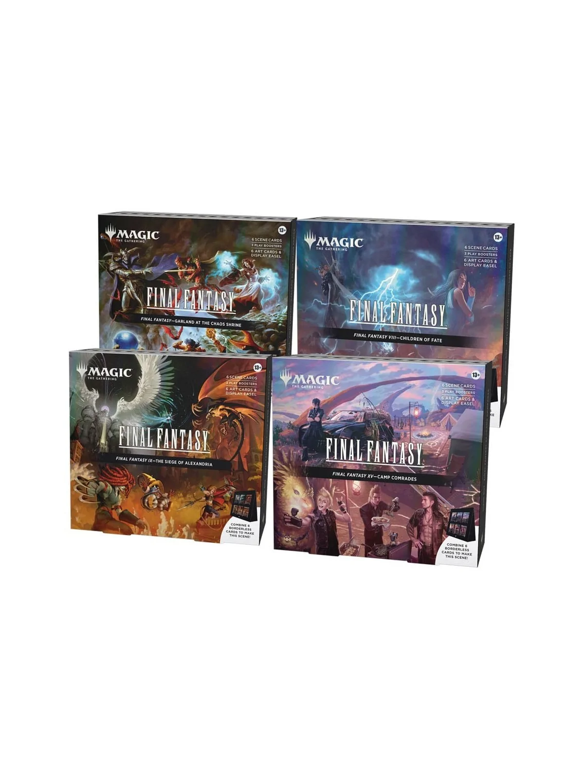 Magic the Gathering Final Fantasy Cajas de escena (4) (inglés) de Wizards Of The Coast en Magic The Gathering | La Cueva Roja