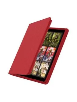 Ultimate Guard Zipfolio 480: 24 Pocket XenoSkin (Quadrow) - Rojo de Ultimate Guard en Otros | La Cueva Roja