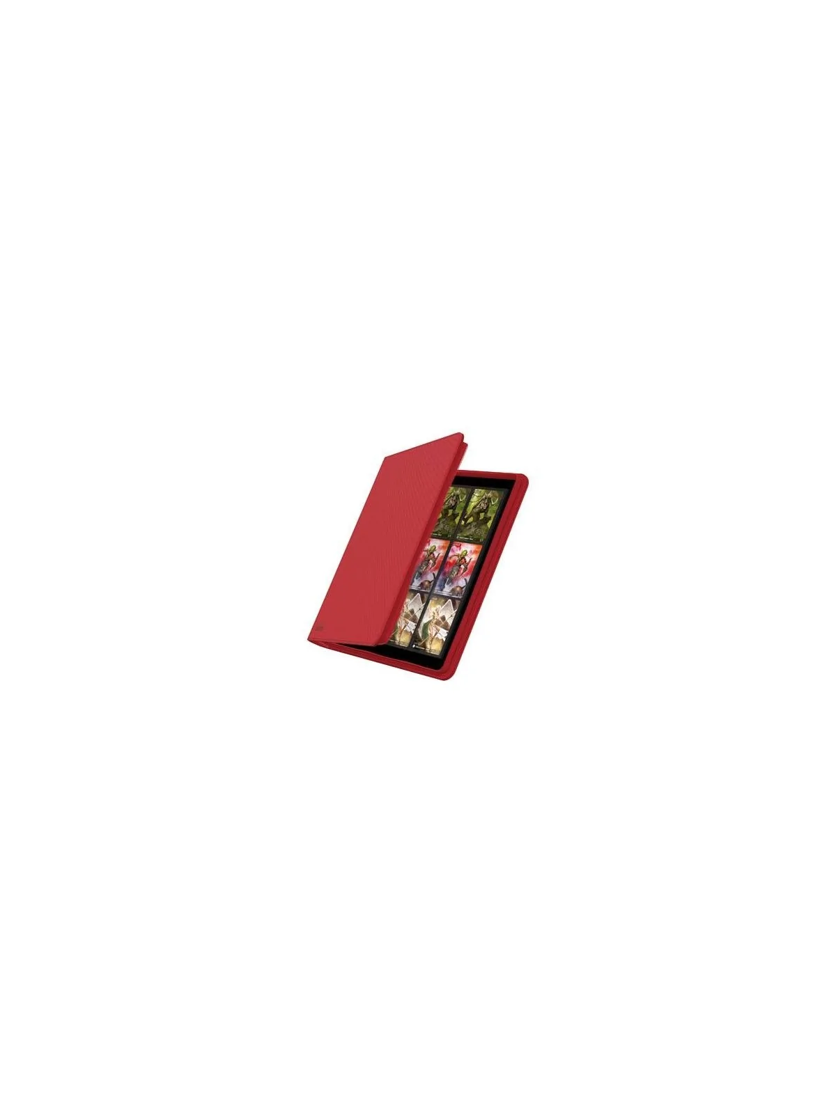 Ultimate Guard Zipfolio 480: 24 Pocket XenoSkin (Quadrow) - Rojo de Ultimate Guard en Otros | La Cueva Roja
