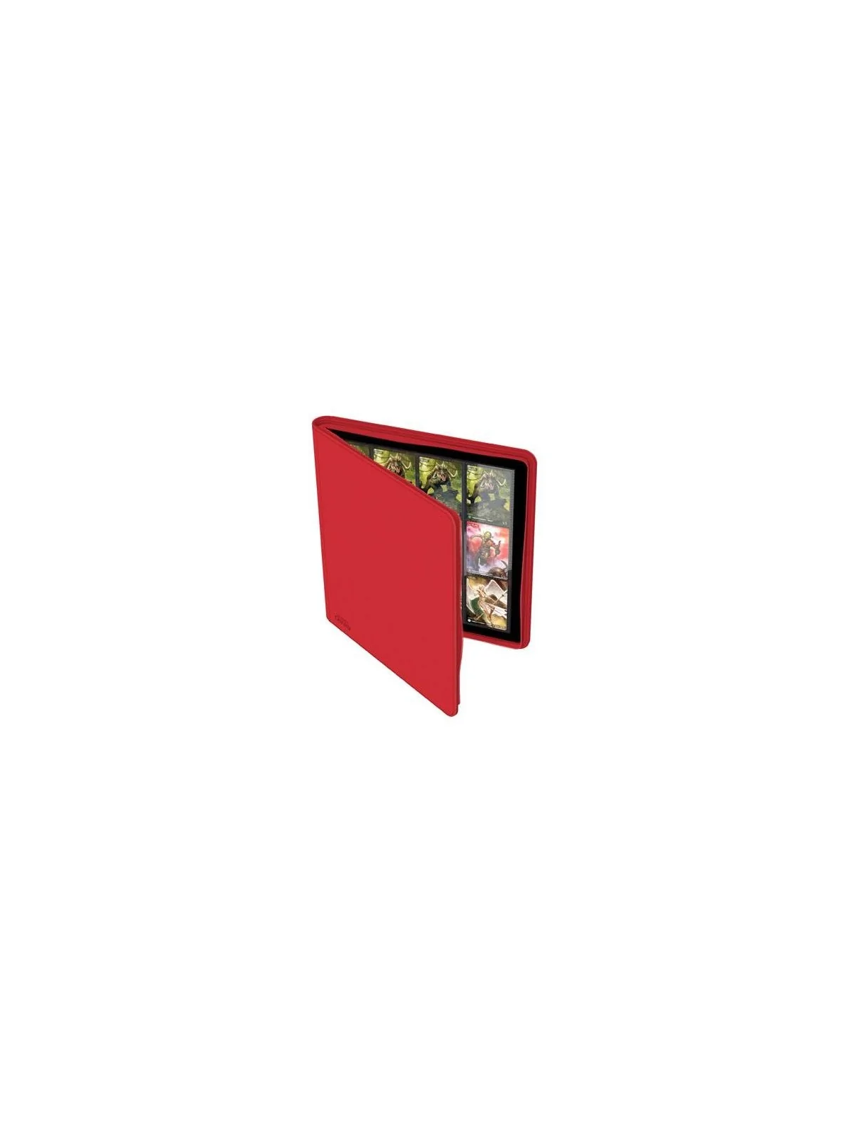 Ultimate Guard Zipfolio 480: 24 Pocket XenoSkin (Quadrow) - Rojo de Ultimate Guard en Otros | La Cueva Roja